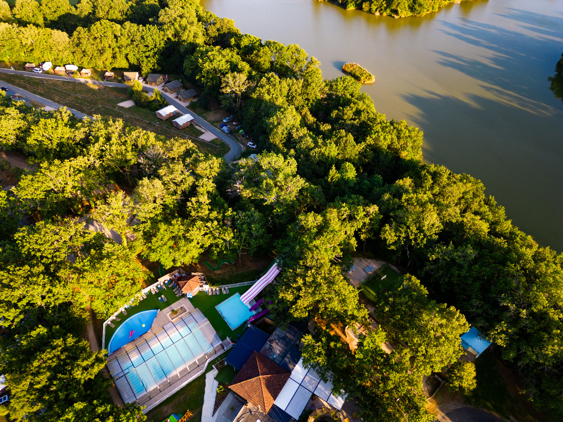camping le lac aux oiseaux a muzillac